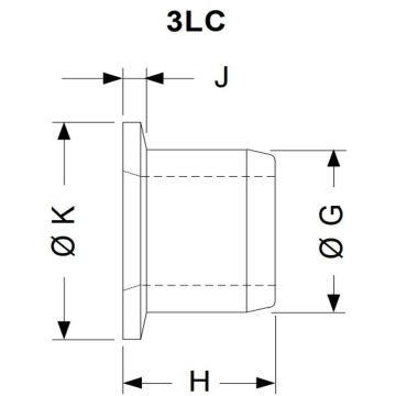 HUCK® 3LC-2R16G Schliessring Stahl verz.