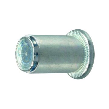 Blindnietmutter FTTC Flachkopf Stahl verzinkt geschlossen