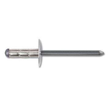 Blindniet Alu / Inox Grosskopf Mehrbereich