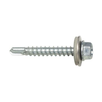 Fassadenschraube auf Stahl max. 3.5 mm Inox SW8 mm